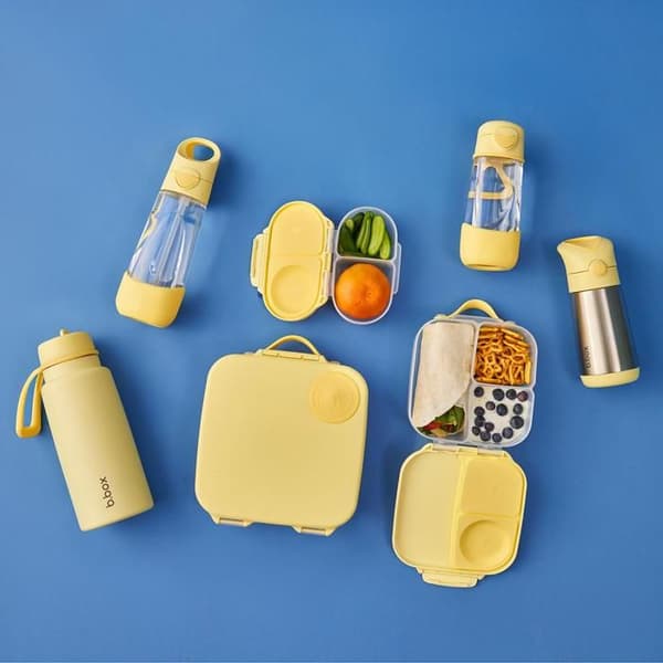 Matlåda - B.BOX - Citron Twist - 2L - Gul - Mikrovågssäker