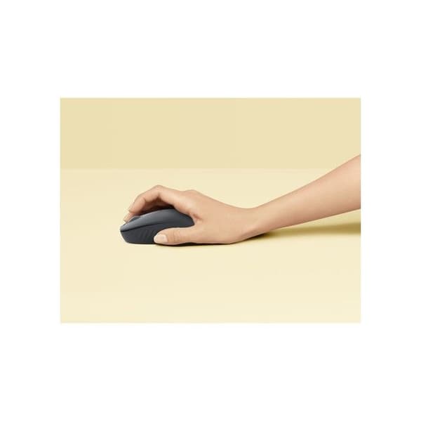 Trådlös mus - LOGITECH - M196 - Bluetooth - Förlängd ergonomi - Kompakt design