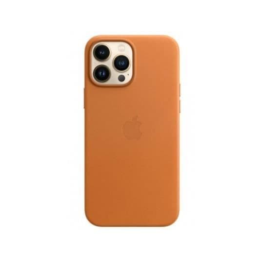 APPLE iPhone 13 Pro Läderfodral med MagSafe - Gyllene Brun