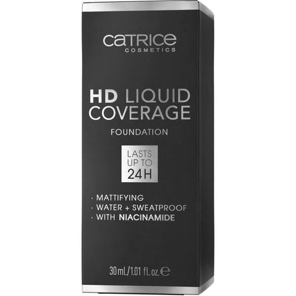 Catrice - Flydende Foundation HD Dækning - 05 Ivory Beige