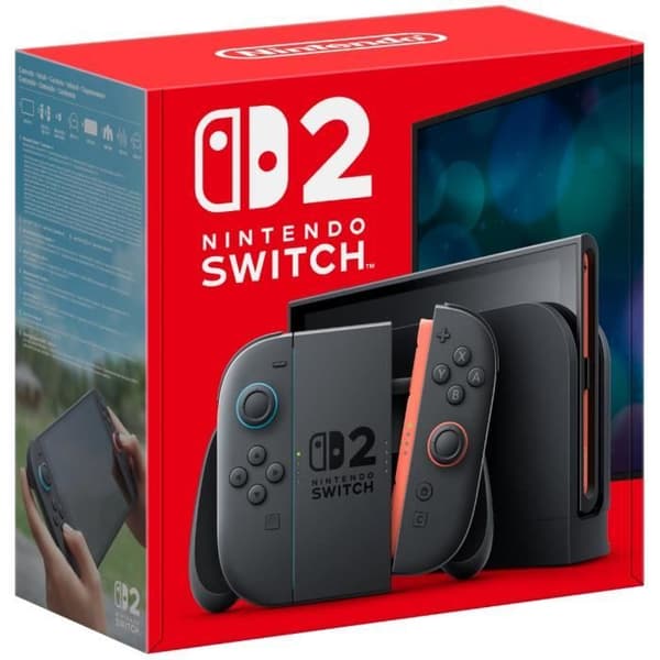Konsol Nintendo Switch 2 • Ljusblå & Ljusröd