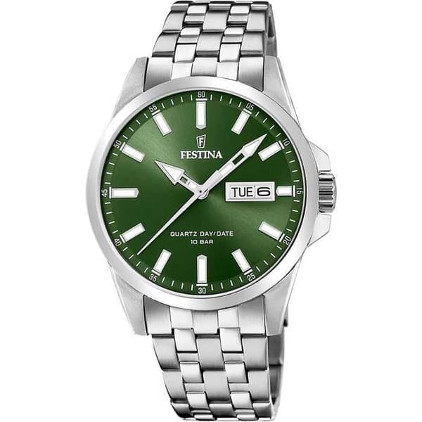 Ur - Grøn Stål - Festina - F20357/5
