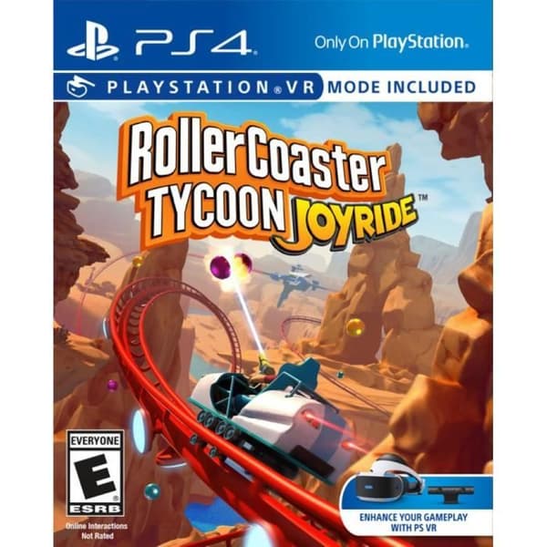Videospil - Roller Coaster Tycoon - Joyride - PS4 - Rutsjebanebygger - Kompatibel med PS VR