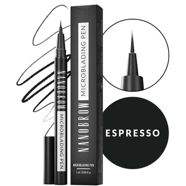Brynneblyant - Nanobrow - Espresso - Microblading-effekt - Densificerer - Optimal præcision