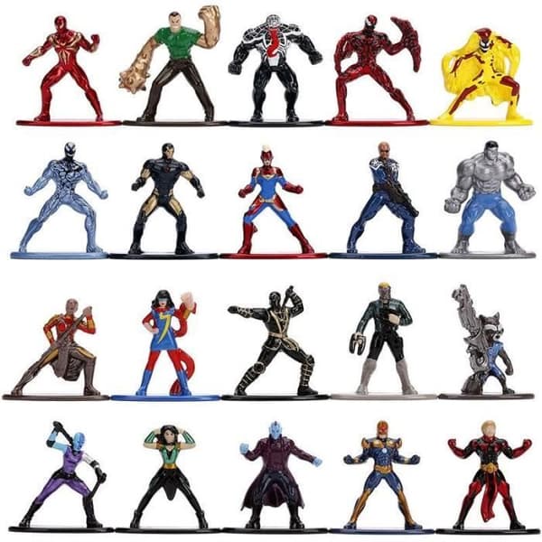 Figurine Marvel 20 sæt 4cm - - - Ocio Stock
