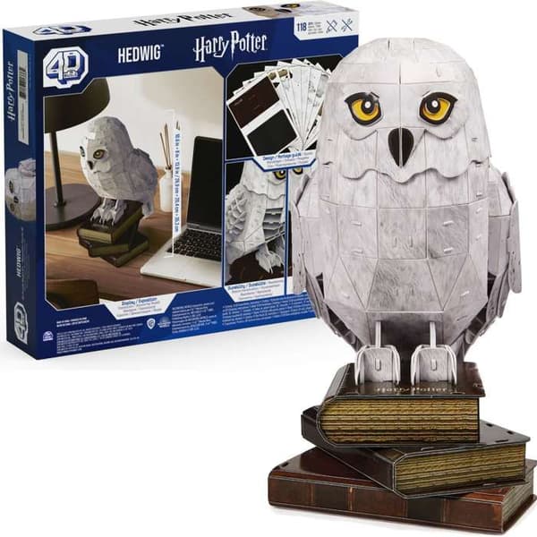 SPIN MASTER HEDWIGE Harry Potter 4D Byggeri