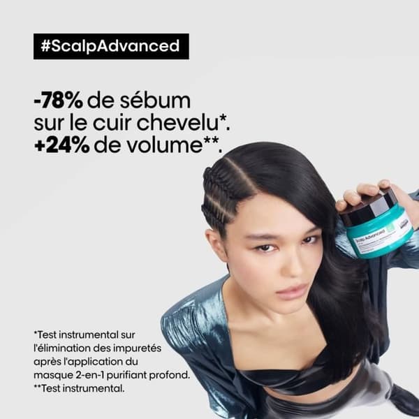 L'Oréal Scalp Advanced 2-i-1 Clay 250ml