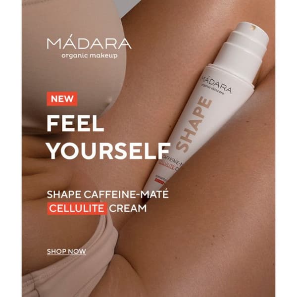 MÁDARA - Anti-Cellulite Creme SHAPE 150 ml