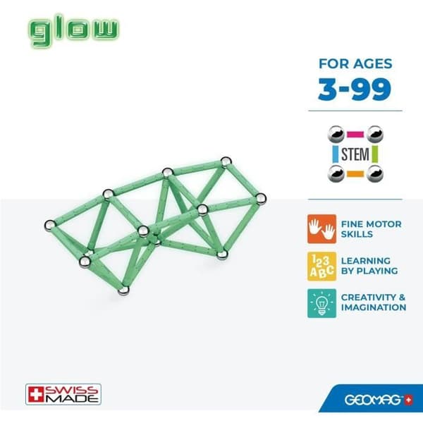 GEOMAG - Miljövänlig 60 st Glow