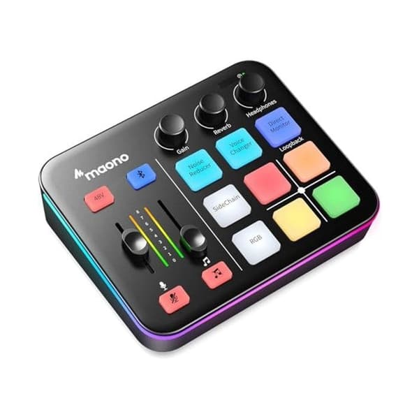 Mixertable - MAONO - G1 NEO - Pro 48V Förförstärkare - RGB - Bluetooth