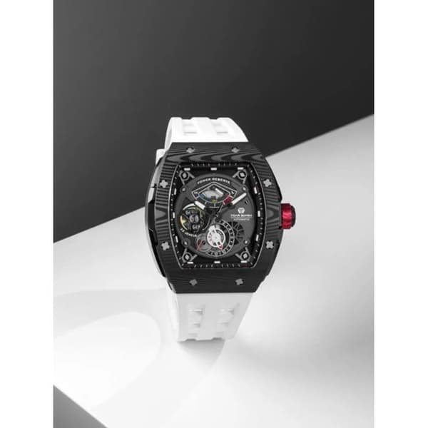 Tsar Bomba TB8210CF2-02 Herrklocka Elemental Carbon Automatisk 46 mm 5 ATM