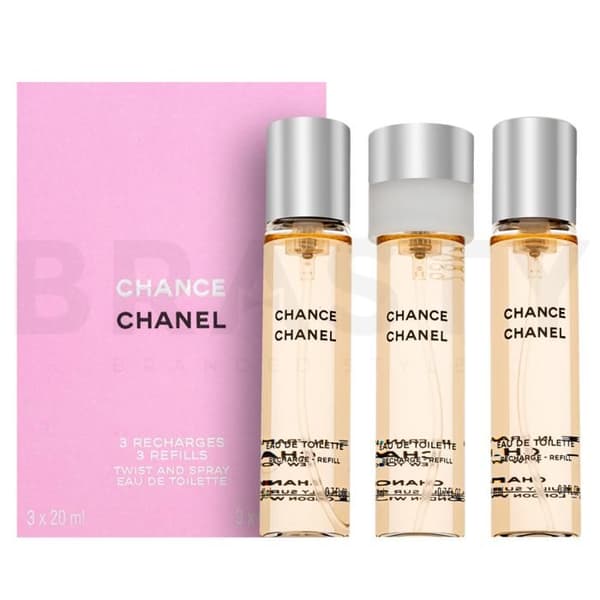 Chanel Chance - Eau de toilette til kvinder 3 x 20 ml