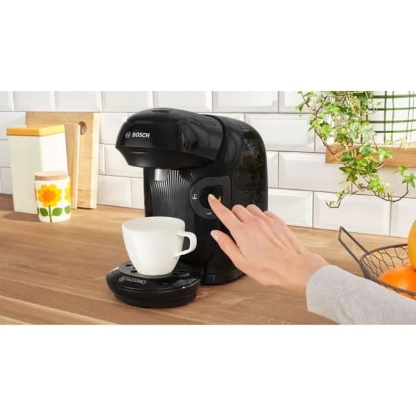Multidrikks kaffemaskin - BOSCH - TASSIMO - T11 Sort stil - 1400 W