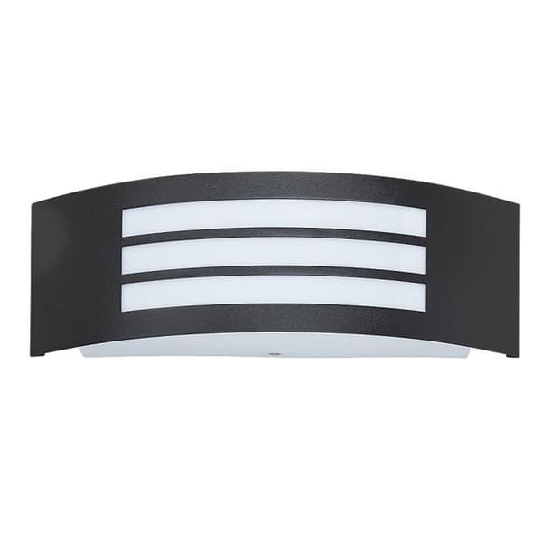 RABALUX Roma lamper • Udendørs lamper • Farve: mat sort • Materiale: plastik • Ref: 8409