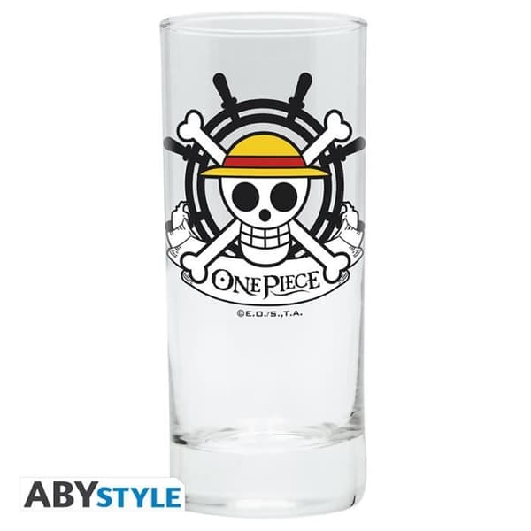Verres - Efterlyst - One Piece - Pack om 3 - 29 cl - Diskmaskinssäker