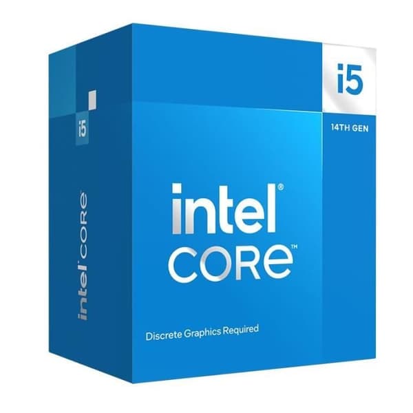 Processor - INTEL - Core i5-14400F - 4,7 GHz - 20 MB Cache Intel® Smart Cache - LGA1700 Socket