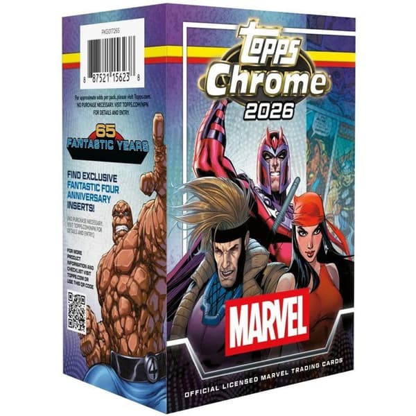 Värdebox | Topps | Chrome Marvel 2026-Boosters