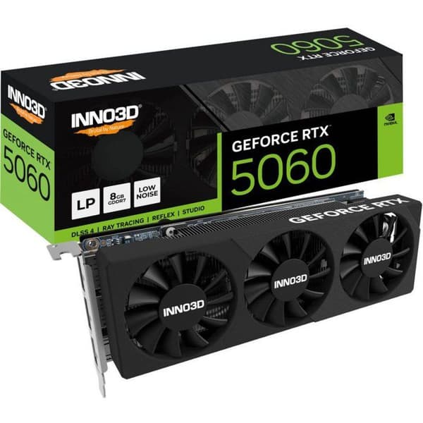 INNO3D - Grafikkort - NVIDIA GeForce RTX 5060 Low Profile - 8 GB