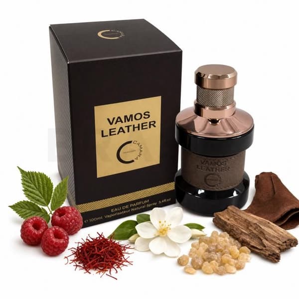 Camara Vamos Leather eau de parfum för män 100 ml