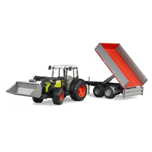 BRUDER Claas Nectis 267F traktor med vippevogn - 65,5 cm