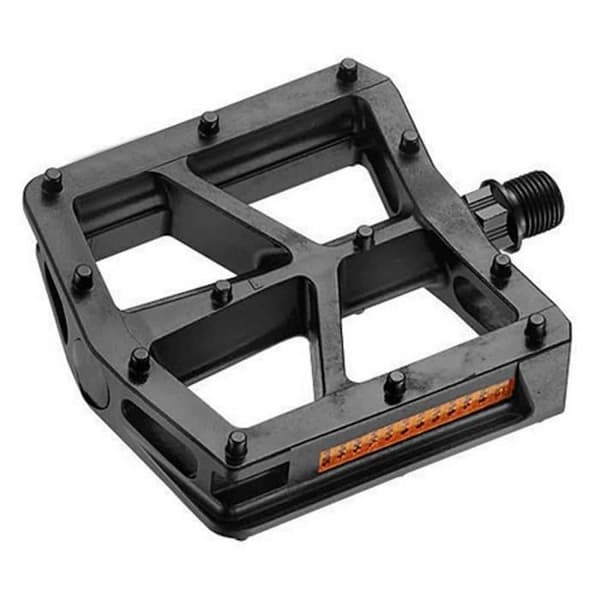 Platt pedalkraft (svart).