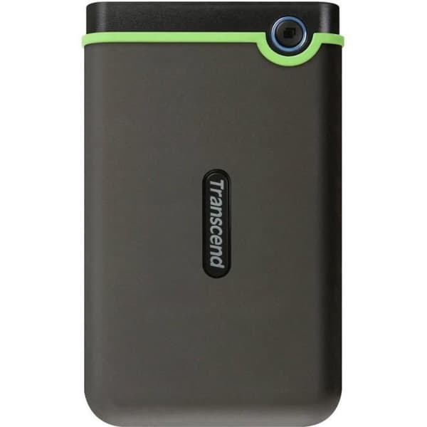 TRANSCEND StoreJet 25M3C ekstern harddisk - 2 TB - USB 3.1 Gen 1 - Jernegrå