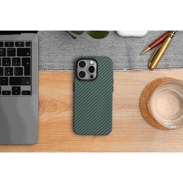 Swissten Soft MagStick Shell til Apple iPhone 16e grøn