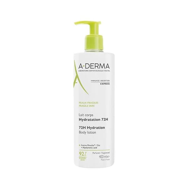 A-Derma Les Indispensables Lait Corps Hydratation 24h - 400 ml
