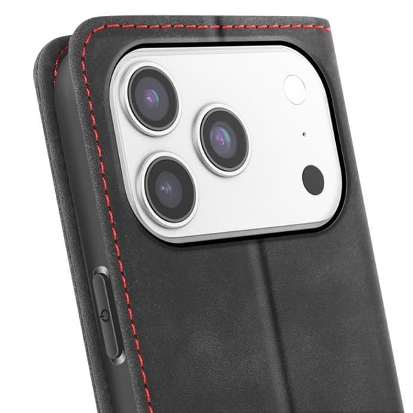 iPhone 17 Pro Etui - TACTICAL - Model Xproof - Video Støtte - Kortlomme - Sort