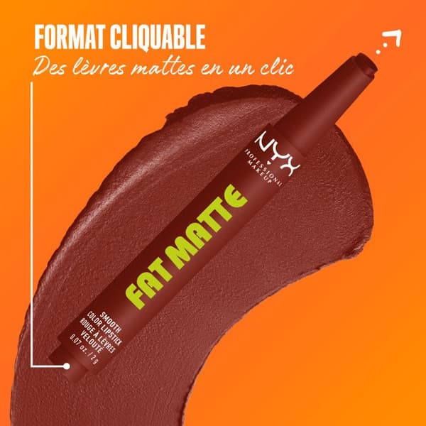 NYX Professional Makeup Fat Matte Læbestift Mat Cremet Cocoa Cuddles