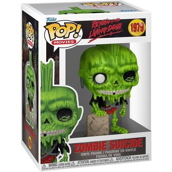 Figurine Funko Pop! | De Dødes Tilbagevenden | Zombie Selvmord