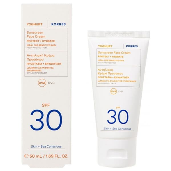Korres Yoghurt Solkräm Ansikte SPF30 50ml