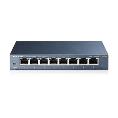 TP-LINK Gigabit Switch 8 porte metal SG108