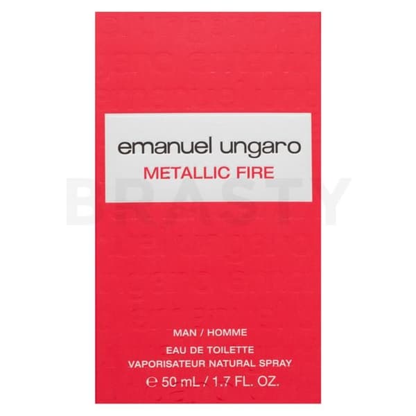 Emanuel Ungaro Metallic Fire eau de toilette för män 50 ml