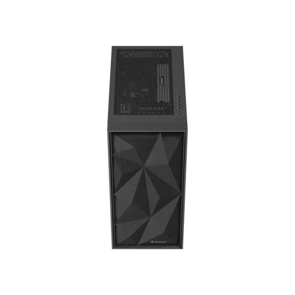 Halv-torn ATX-chassi - NATEC - NPC-2046 - Svart - Tornformat - ATX-kompatibel