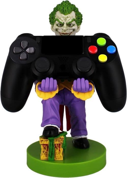 Accessoar - Exquisite Gaming - Jokerfigur - Laddare för PS4/XBOX-kontroller - Micro-USB-kabel 2m - Svart
