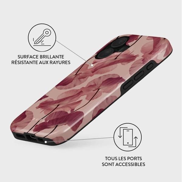 Tuff bakskal Apple iPhone 16 - Öm Kyss