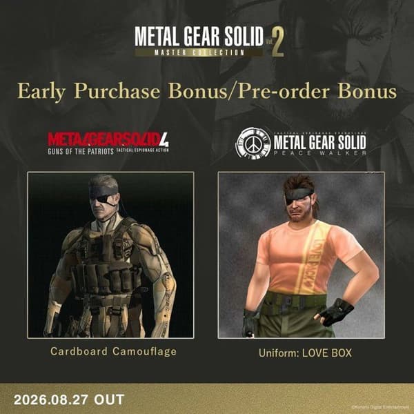 Metal Gear Solid Master Collection Vol. 2 - Day One Edition - Xbox Series X Spil