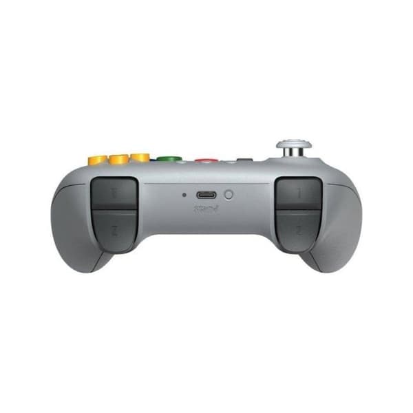 Trådlös handkontroll - 8BITDO - 64 Bluetooth - Klassisk grå - Vibration - 3D analog