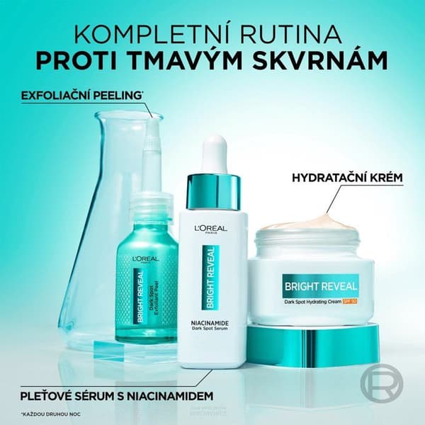 L'ORÉAL PARIS Bright Reveal SPF 50 50 ml