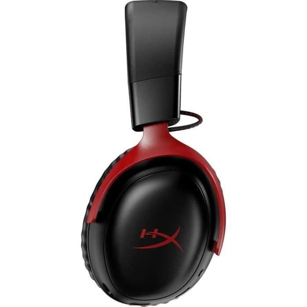 Trådlöst spelheadset - HyperX Cloud III - för PC & konsol - Svart/Röd