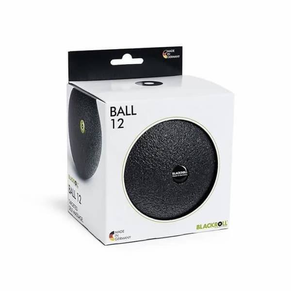 Selvmassagebold - BLACKROLL - BOLD 12 - 12 cm - Farve sort - Lindre spændinger