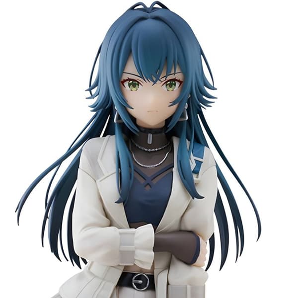 Figur - BANPRESTO - Temari Tsukimura (The Idolmaster) - Stilig Pose - 22 cm - Vit/Blå