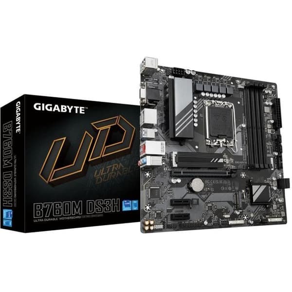 Moderkort - GIGABYTE - B760M DS3H