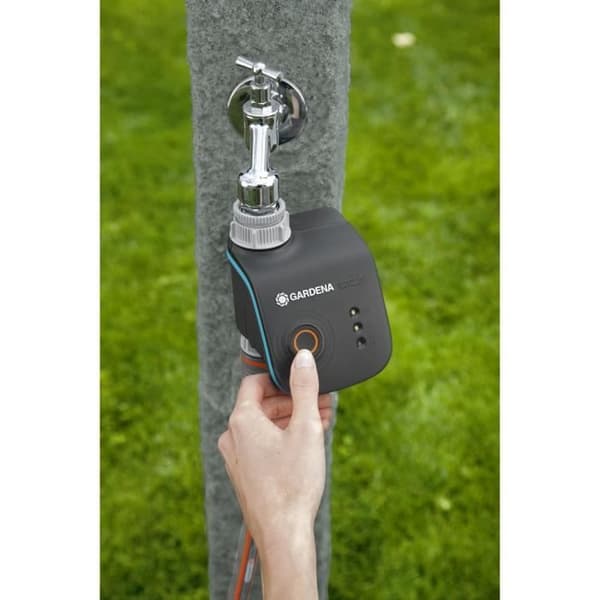 GARDENA Smart Sensor Control Kit – Tilsluttet vandingsprogrammering – Fjerntilpasning – Komplet sæt – 2 års garanti