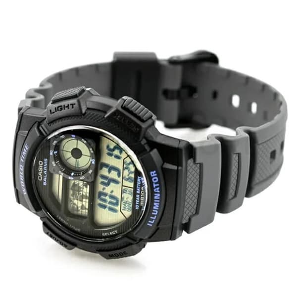 Casio AE-1000W-8AVDF Klocka för män Timeless 45 mm 10 ATM