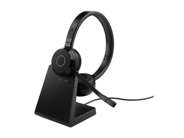 Mikro-headset - Jabra - Evolve 65 TE Stereo - Bluetooth - Trådlös - USB-A