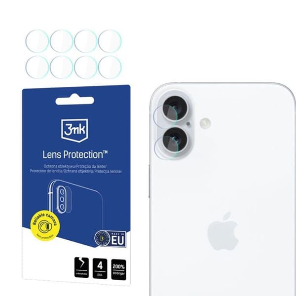 3MK objektivskydd för iPhone 17 - Hybrid skydd
