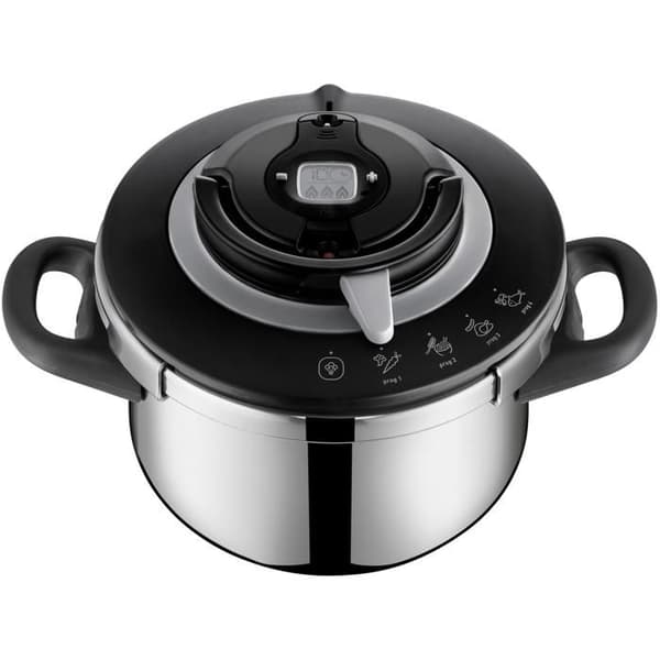 Trykkoger - TEFAL - Clipso CHEF - 4,5 l - Rustfrit stål - 4 madlavningsprogrammer