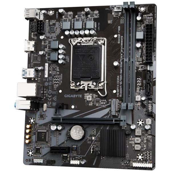 Moderkort - GIGABYTE - H610M K DDR4
